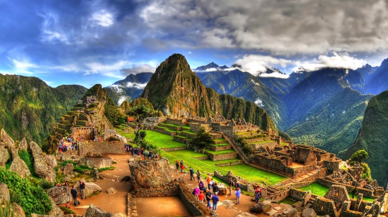 Machu Picchu citadel in Peru